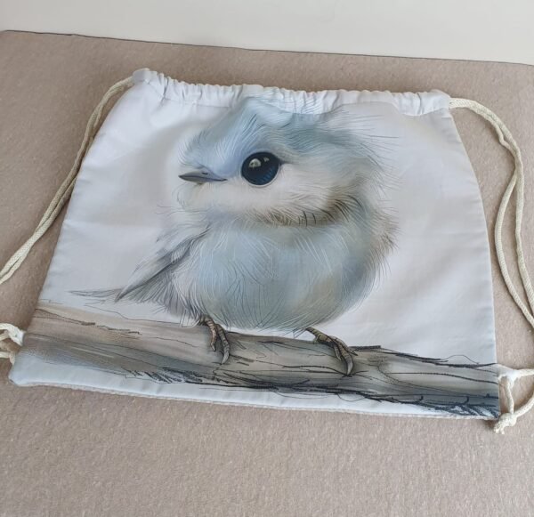 Sac à coulisse oiseau